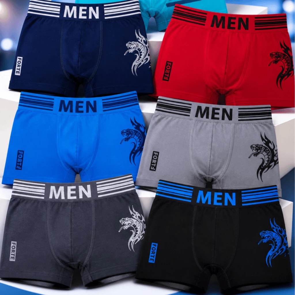 Kit 2/5/10 Cuecas Box Boxer Microfibra Infantil Juvenil MEN Boy Criança Bebê Masculino 01 a 16 Anos