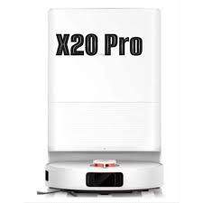 Robô Aspirador X20 Pro 7000Pa Inteligente WiFi com Base Auto Limpeza Novo Lacrado
