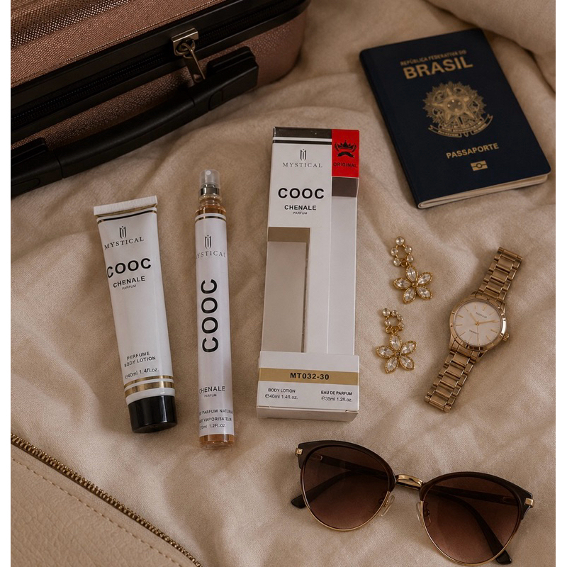 Kit Mystical Collection Feminino Cooc Hidratante Corporal 40ml + Perfume 32ml 1 Unidade