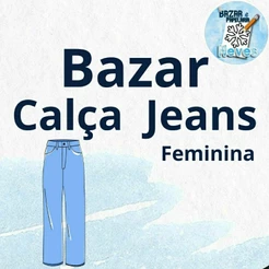 Calça Jeans Feminina | Antiga anos 2000 vintage cintura baixa skinny | Bazar Brechó Desapego usada
