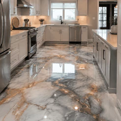 Porcelanato Liquido para piso Resina Epoxi e Endurecedor