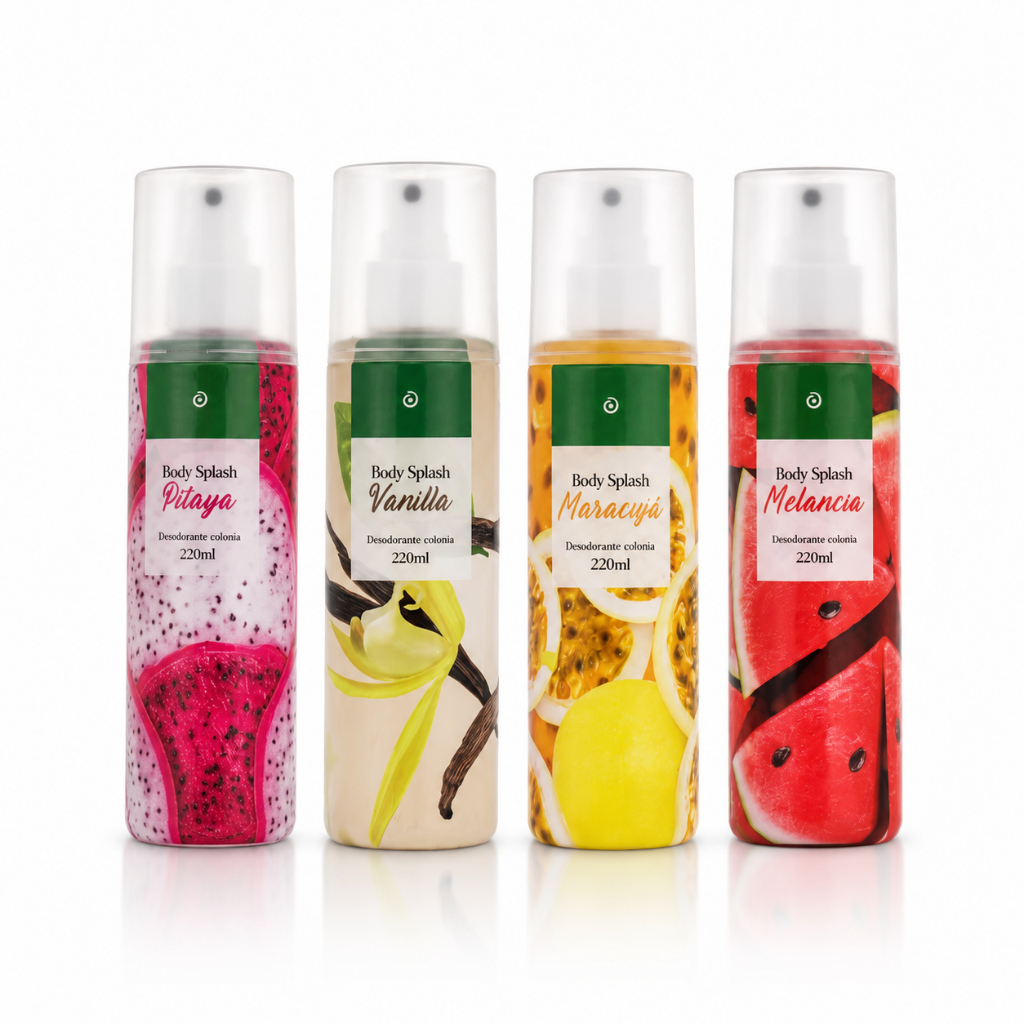 Body Splash Abelha Rainha 220ml FEMININO - Desodorante Perfume Corporal Alta Fixação Noite e Dia
