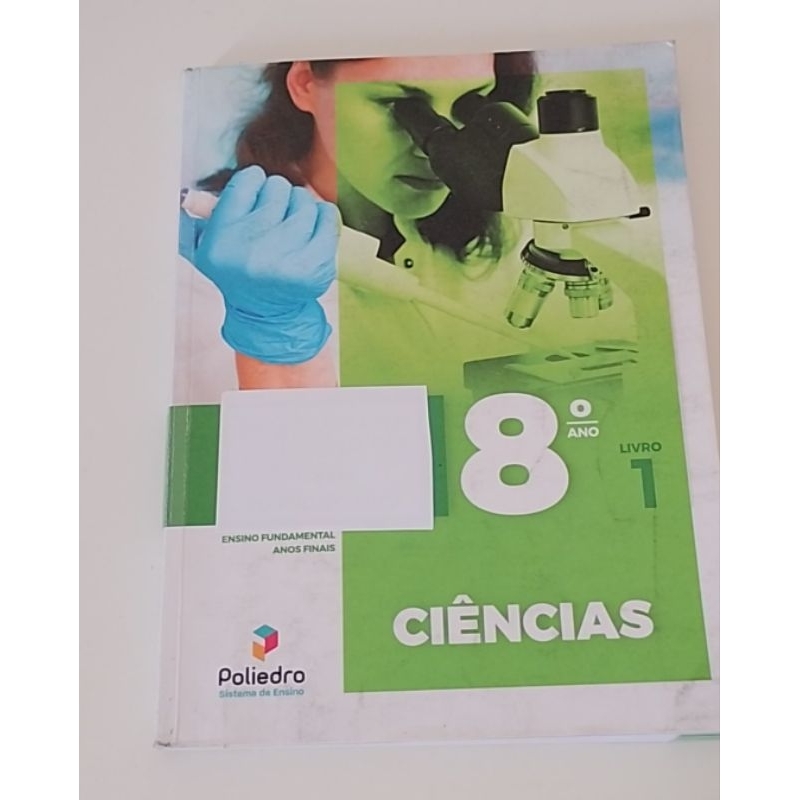 Livro de ciências 8 ano livro 1 Poliedro ensino fundamental