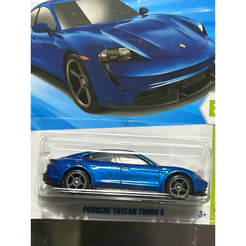 Hot Wheels Porsche Taycan Turbo S - Azul - Lote J 2026