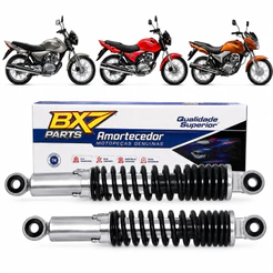 Par Amortecedor Traseiro Honda CG Titan/ Fan/ Start/ 150-160 Completo Suspensão Conforto Qualidade