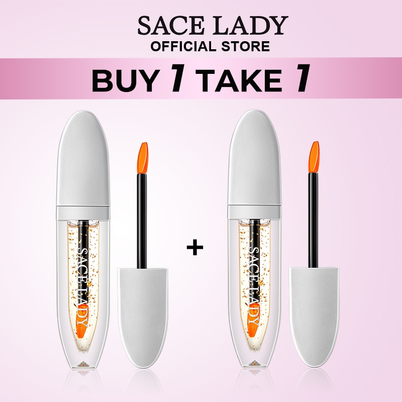 Compre 1 Leve 2 Óleo Labial Rico SACE LADY Batom Ocheal Water-Light Dudu Hidrata