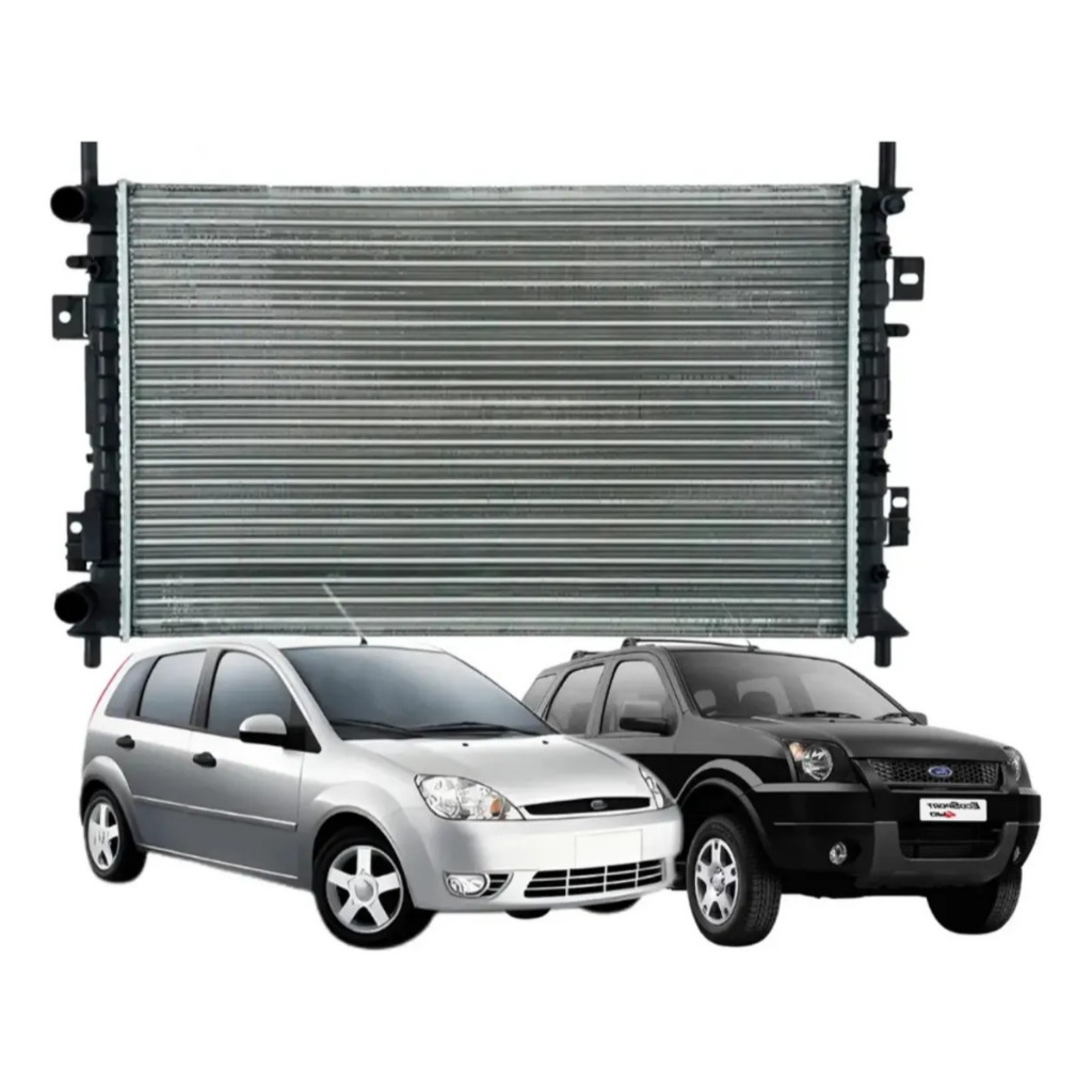 Radiador Agua Ford Ecosport Fiesta 1.0 1.6 2003 A 2010 Zetec Rocam