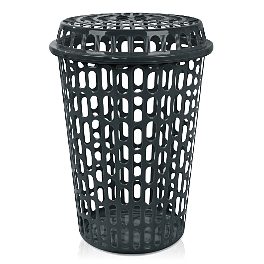 Cesto Rattan 50Lts ou Cesto Telado 60Lts Com Tampa - Escolha o Modelo Ideal para Seu Lar