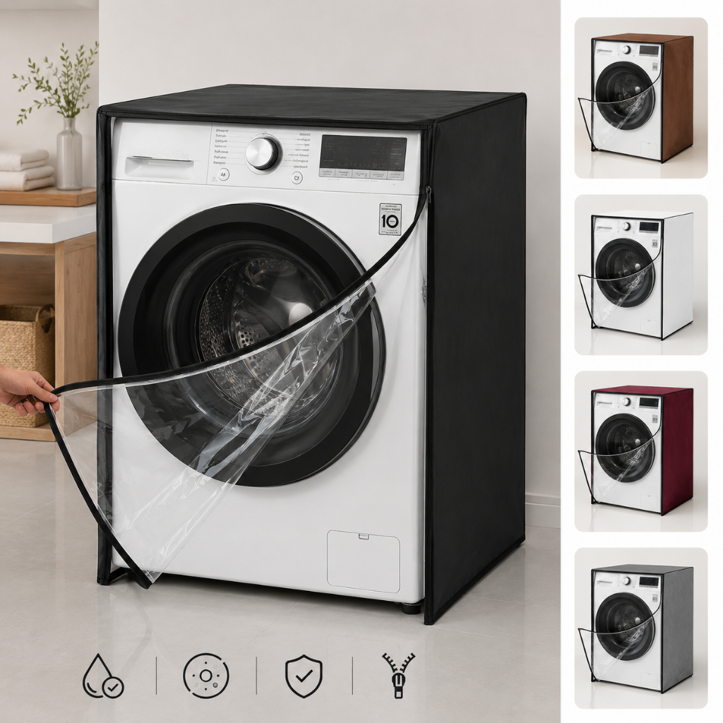 Capa Maquina Lava Seca Frontal LG Direct Drive 11 Kg Samsung transparente corino frontal