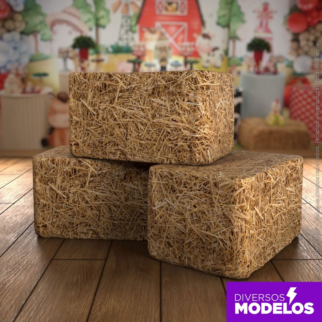 Capa para Caixote  Decorativo Sublimada Em Tecido - Vários Modelos