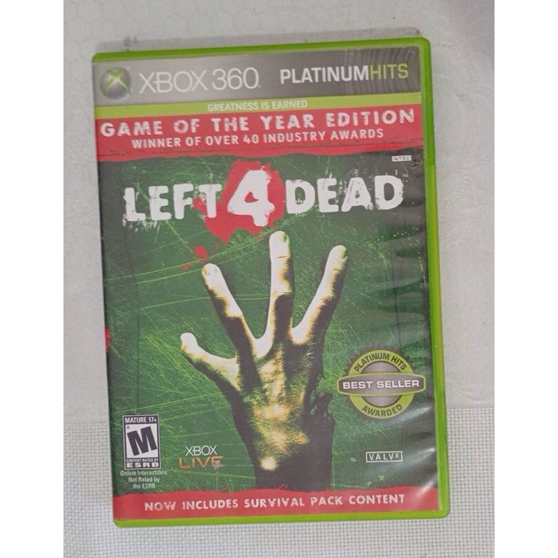 Left 4 Dead Xbox 360 - Mídia Física Original -