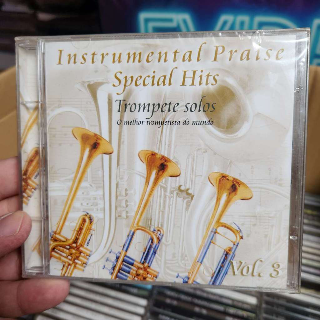 CD INSTRUMENTAL PRAISE SPECIAL HITS - VOL 3 TROMPETE SOLOS
