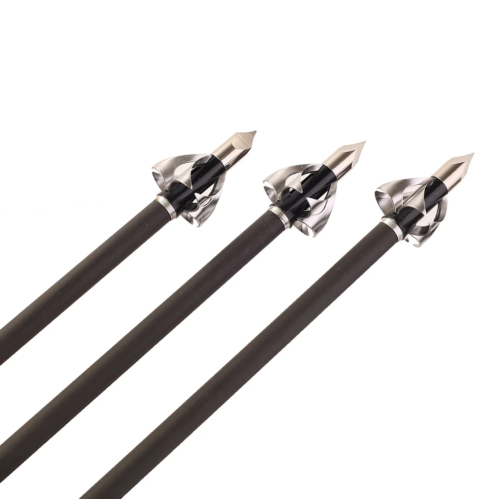 Ponta Flecha Inox 3 Lâminas Corte Tubular 1 Unidade P18 uso esportivo