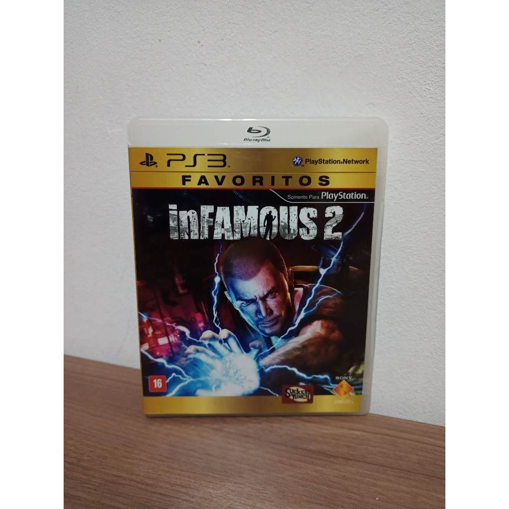 Jogo Infamous 2 Ps3 Usado Mídia Física