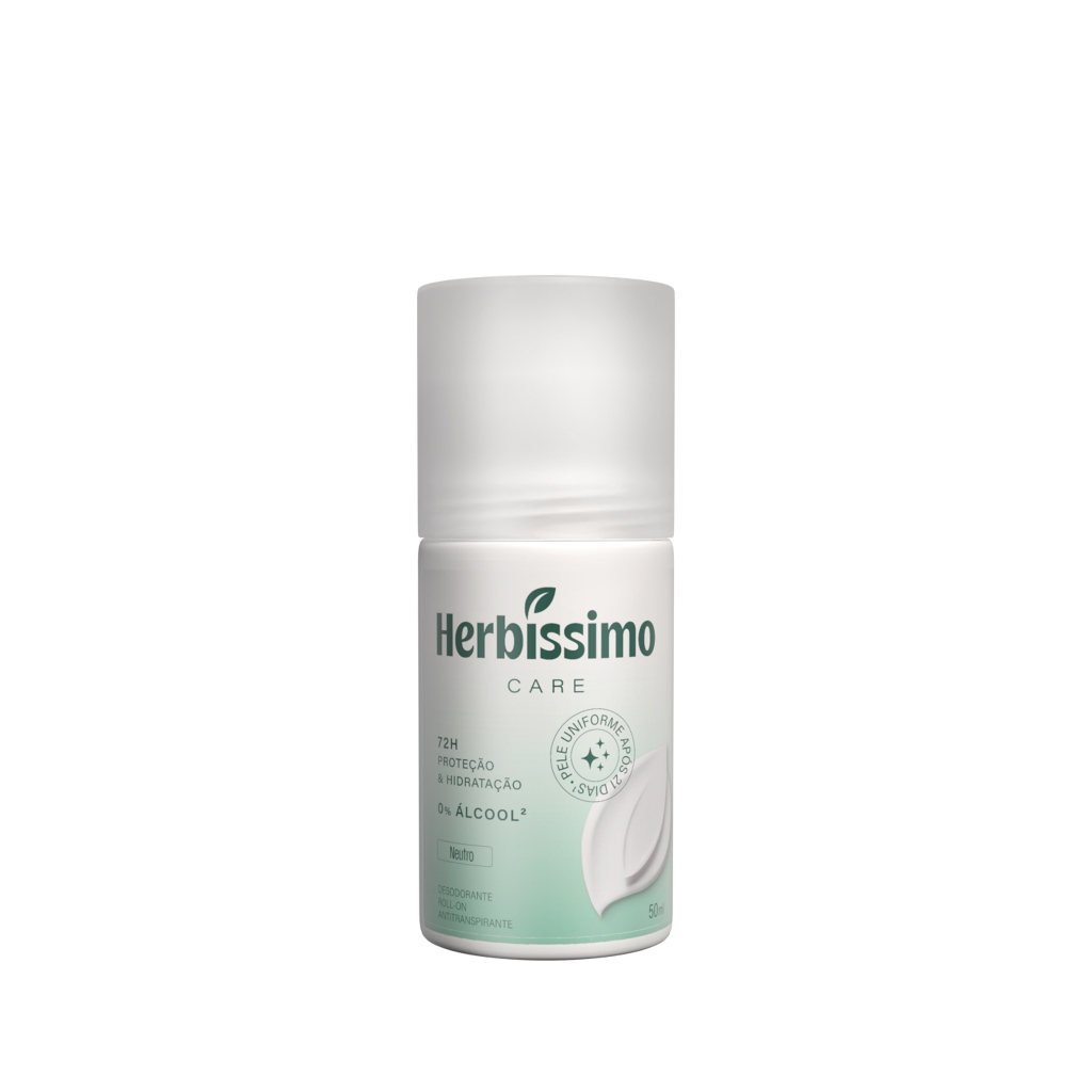 Desodorante Roll-On Antitranspirante Herbíssimo Care Neutro 50ml
