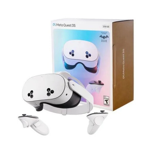 Óculos de Realidade Virtual Meta Quest 3S 256GB + Jogo Batman Arkham Shadow