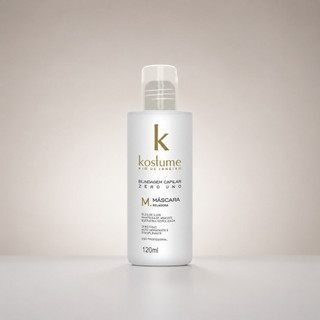Máscara Seladora Zero Uno Blindagem Capilar Escova Cabelo Kostume 120ml