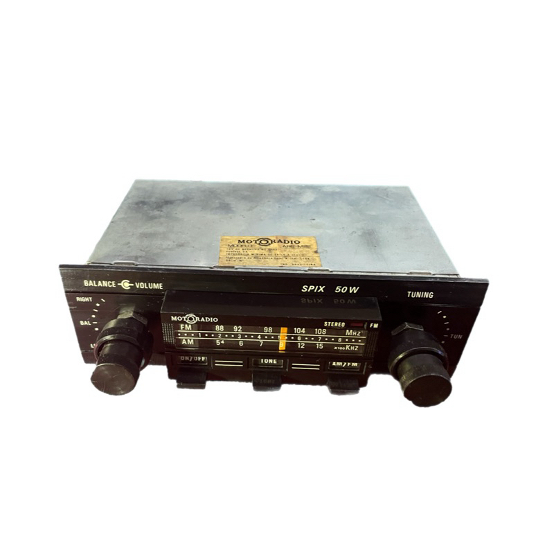 Radio Am/fm Motoradio Spix 50w Em Perfeito Estado