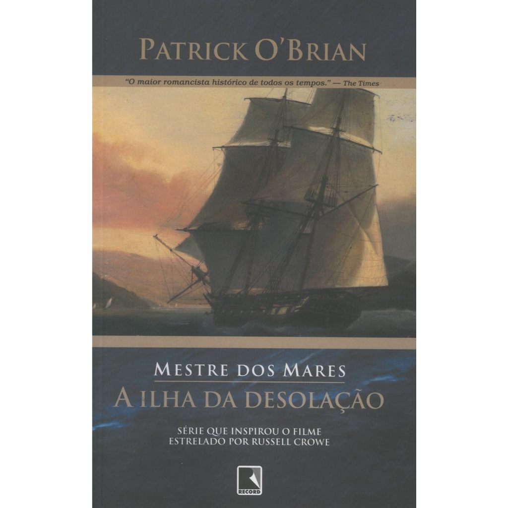 Livro Mestre Dos Mares A Ilha Da Desolação Patrick O´Brian
