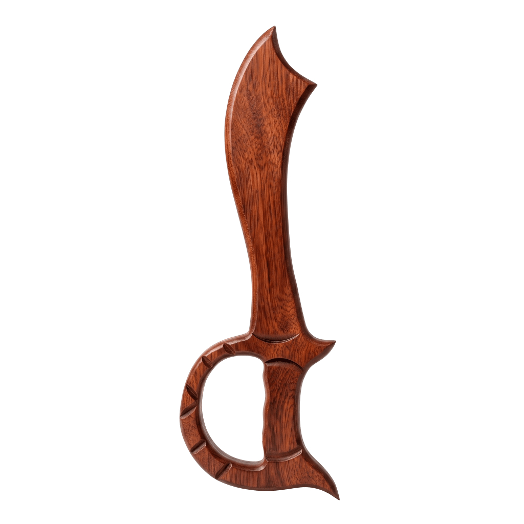 Espada Ogum Madeira Ferramenta Orixá São Jorge Umbanda 46cm