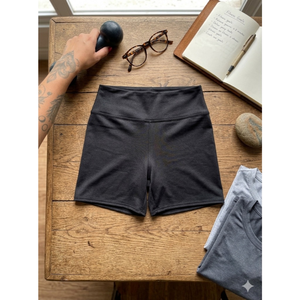 Shorts de Academia Corrida Malhação Caminhada Bermuda Feminina Legging Leg - 1 ou 2 Peças Promoção