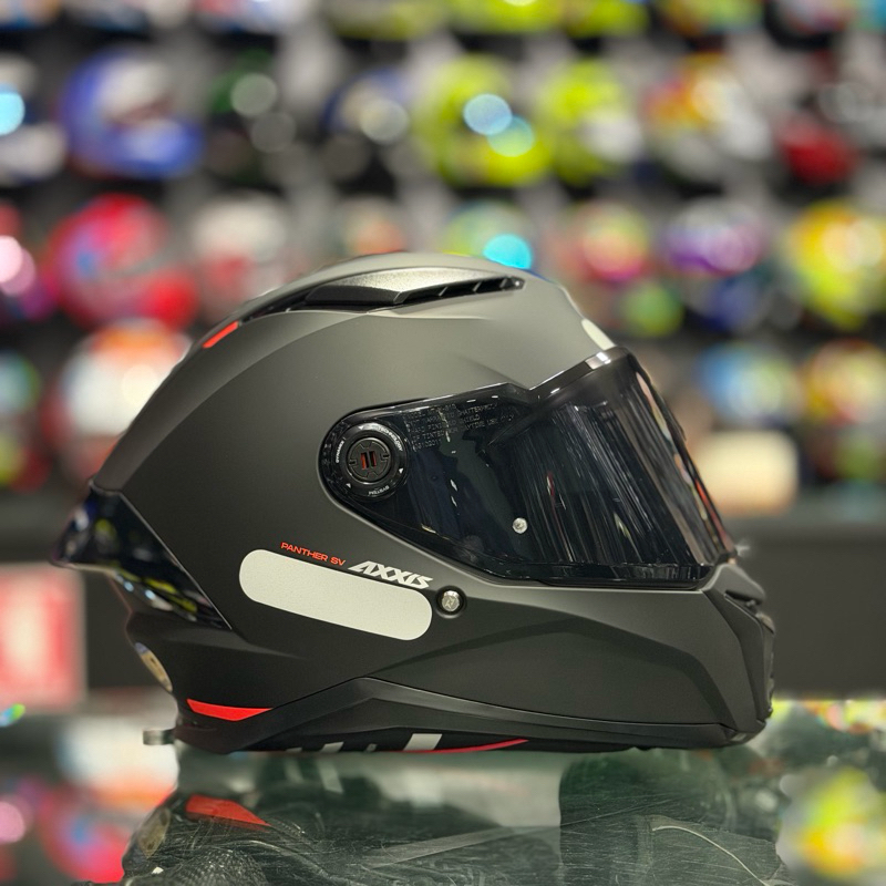 AXXIS PANTHER SV – SOLID A1 BLACK MATTE