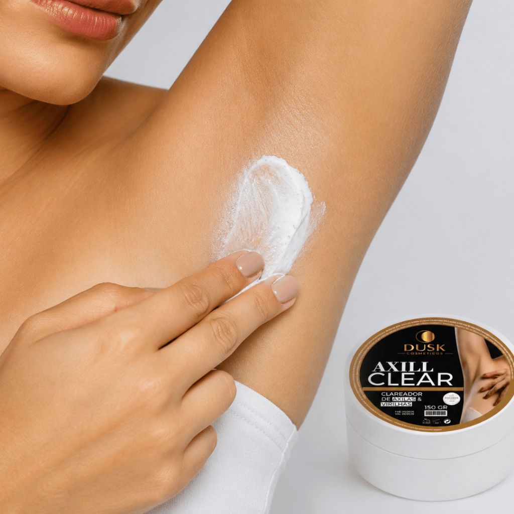 Clareador De Axilas E Virilha Com Óleo De Rosa Mosqueta Dolomita 150 gr - L&Beauty