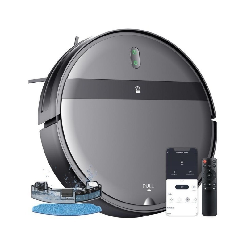 Aspirador Robô Inteligente IDALI LIFE com Sensores Anti-queda voltikk
