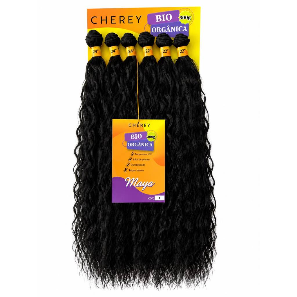 Cabelo Cacheado Maya Curly Bio Orgânico Cherey 300g