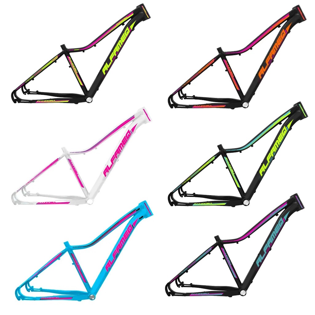 Quadro 29 De Bicicleta Feminino Alfameq Pandora Mtb - 15/17