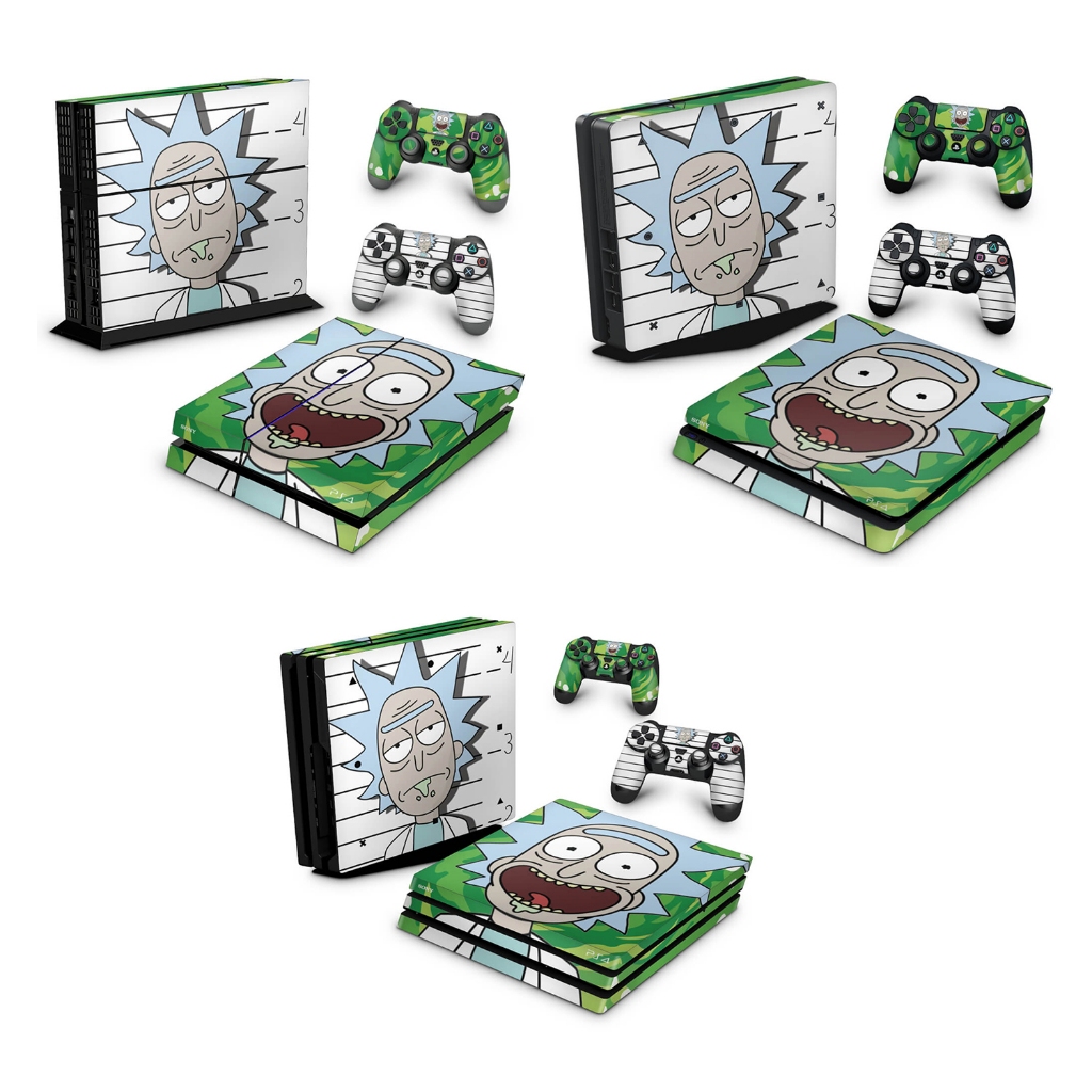 Skin Anti-Rage para PS4 FAT, SLIM ou PRO - 360 - Skin Playstation 4