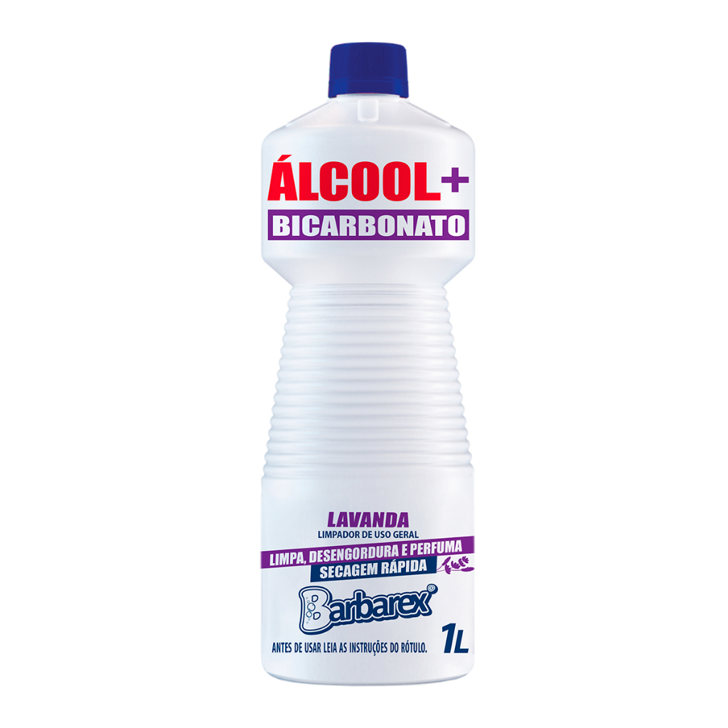 Álcool Bicarbonato Lavanda Barbarex 1 L