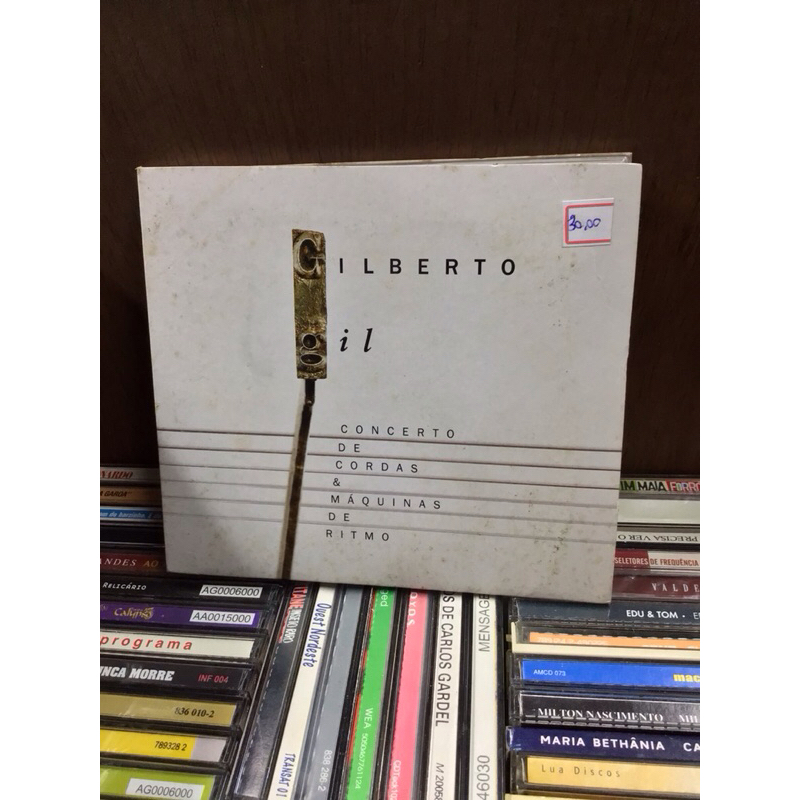 CD Gilberto Gil Concerto de Cordas & Máquinas de Ritmo