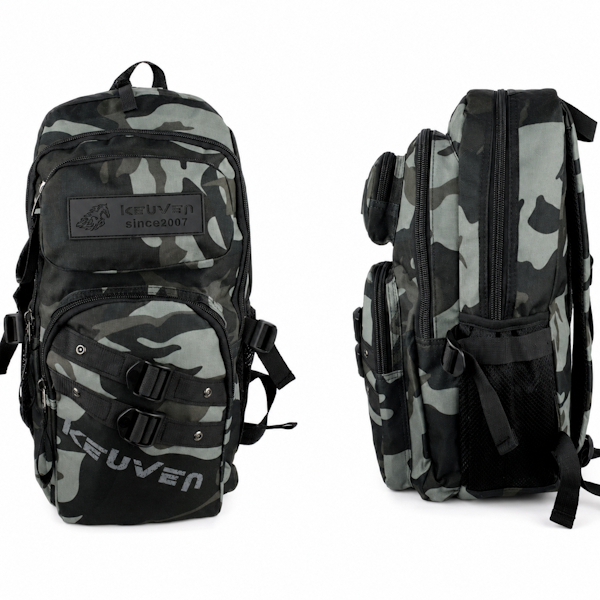 Mochila Tática Pequena Camuflada Keuven