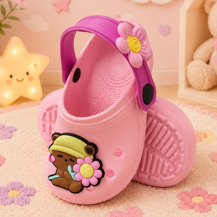 Sandalia  Infantil Menina Babuche Papete Chinelo