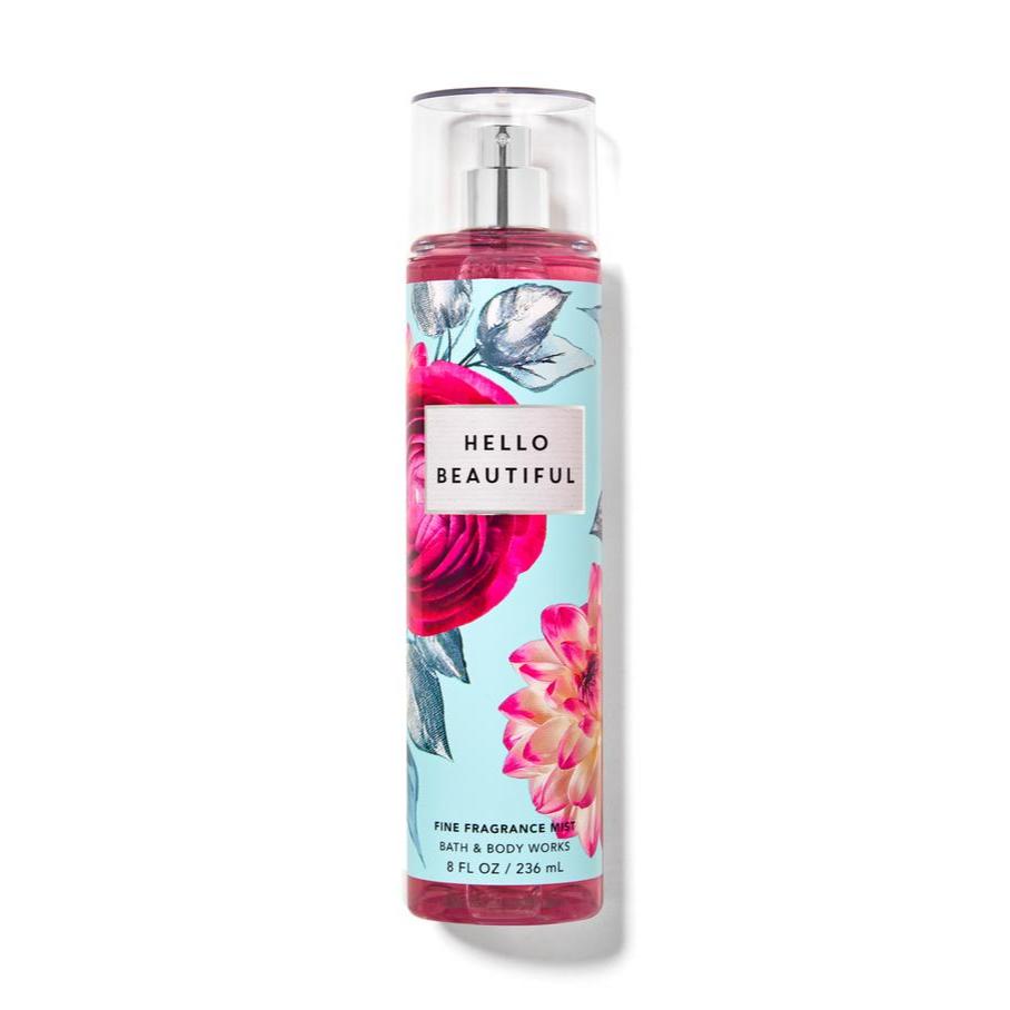 Bath & Body Works HELLO BEAUTIFUL Fine Fragrance Mist Tamanho Normal 236ml