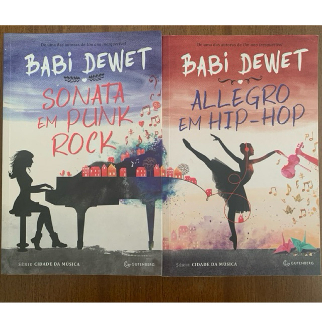 Kit Cidade da Música: Sonata em Punck Rock + Allegro em Hip-hop – Babi Dewet – Usado