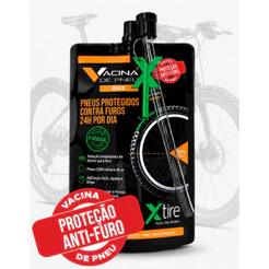 Vacina de Pneu Para Bicicleta Selante Preventivo anti furo Bike 350ml Para pneu Com Camara de ar
