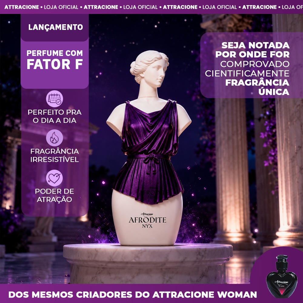 Perfume Afrodite Nyx Attracione Woman