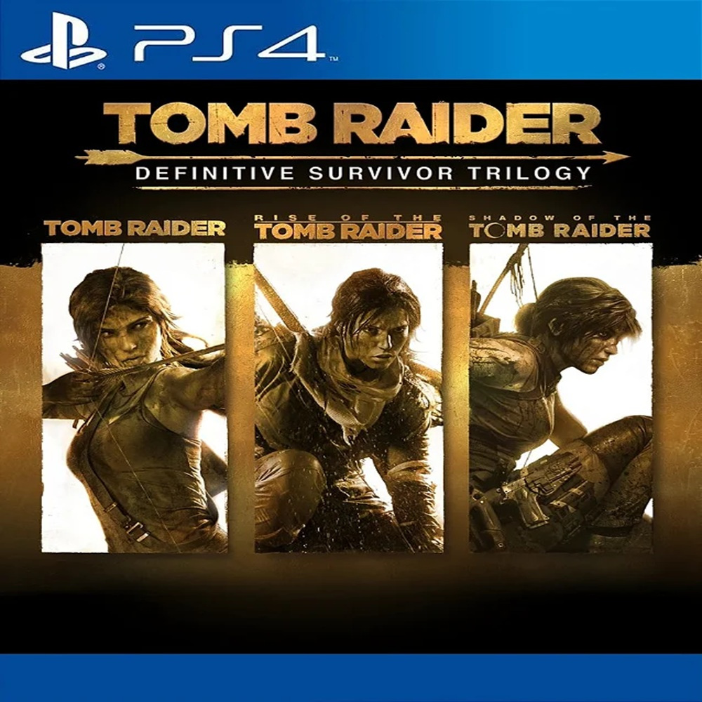 Tomb Raider Definitive Survivor Trilogy PS4 ou PS5