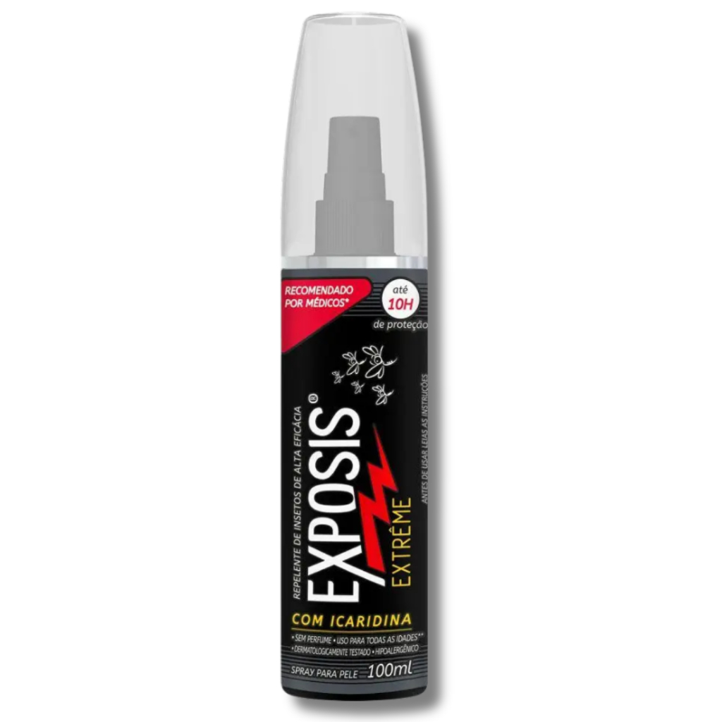 Repelente de Insetos Spray Extreme 100ml – Exposis