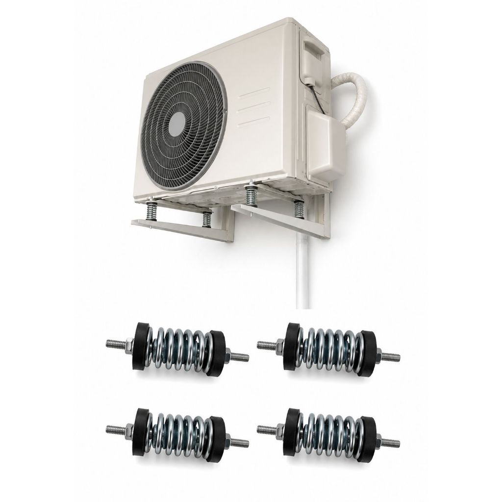 Calço Coxim Amortecedor para Ar Condicionado Anti Vibração  anti Ruído