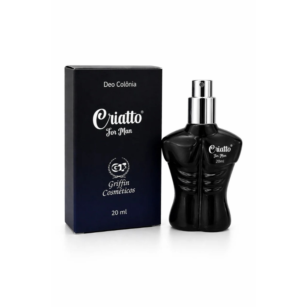 Deo Colônia Masculina Criatto - Griffin Cosméticos 20mL