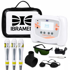 Laserpulse Ibramed Fotobiomodulação 660nm 808nm 904nm Com Bolsa