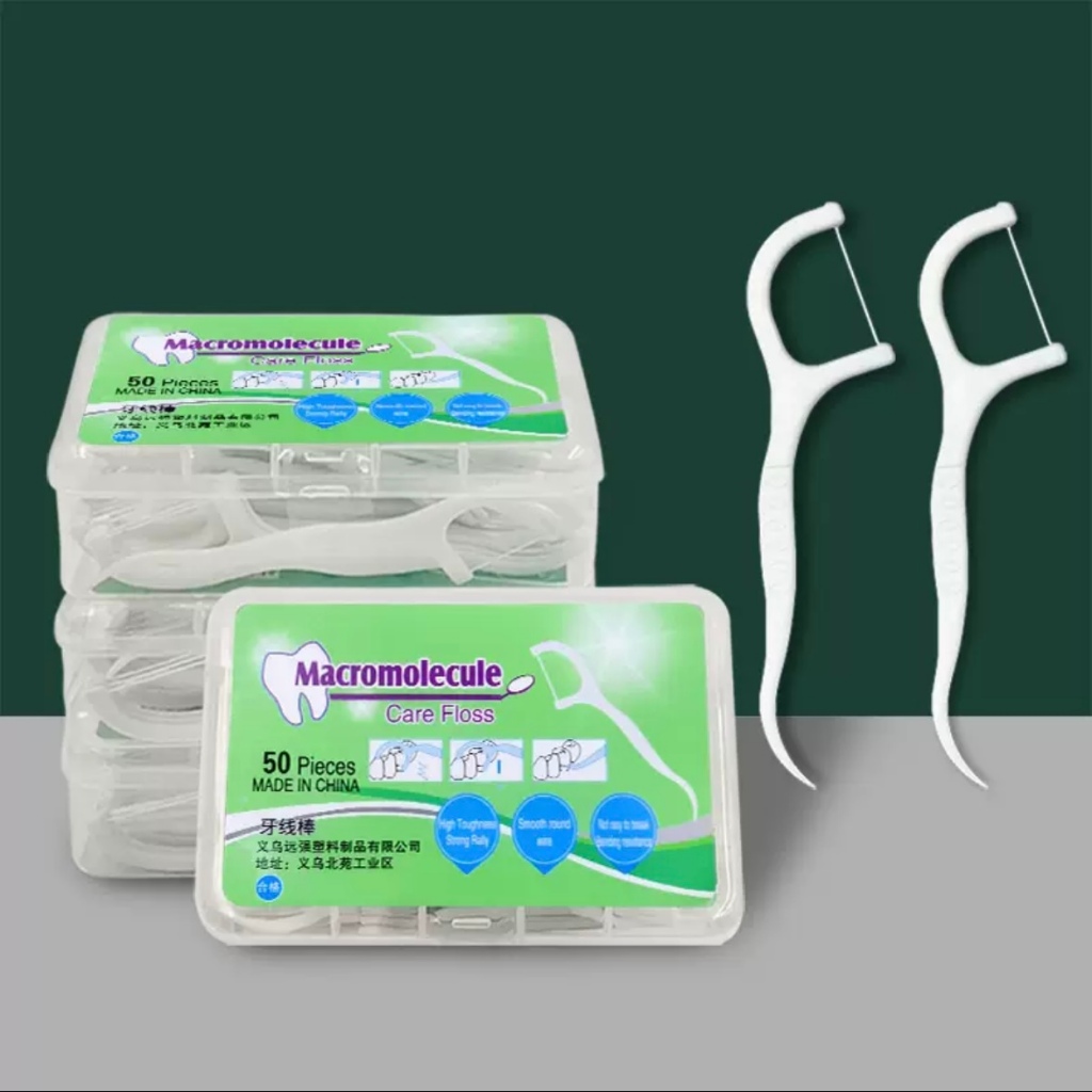 Fio Dental Ultra Fino com Haste para Aparelho 150 / 250 / 500 pcs