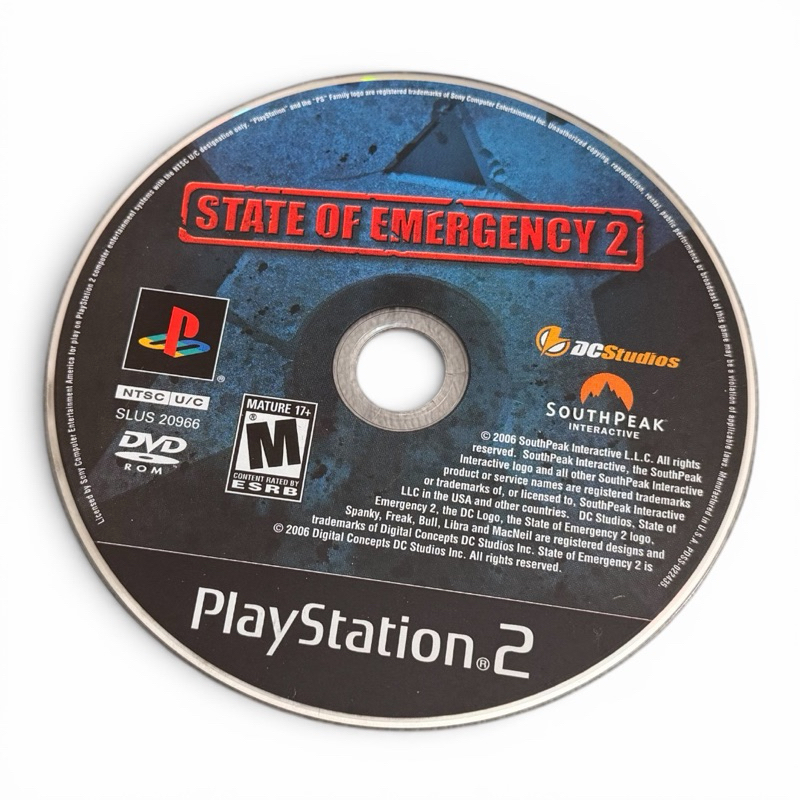 State of Emergency p/ PlayStation 2 (PS2)