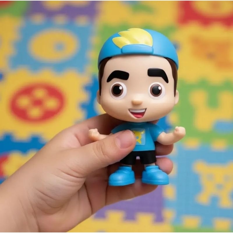 Boneco Lucas Neto Os Aventureiros miniatura Burguer king - NOVO + LACRADO