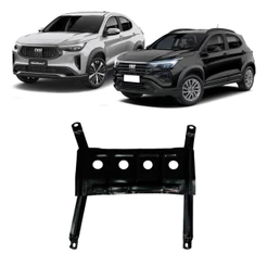 Protetor de Cárter em Aço Fiat Pulse 2022 a 2025 Protetor de Motor e Câmbio