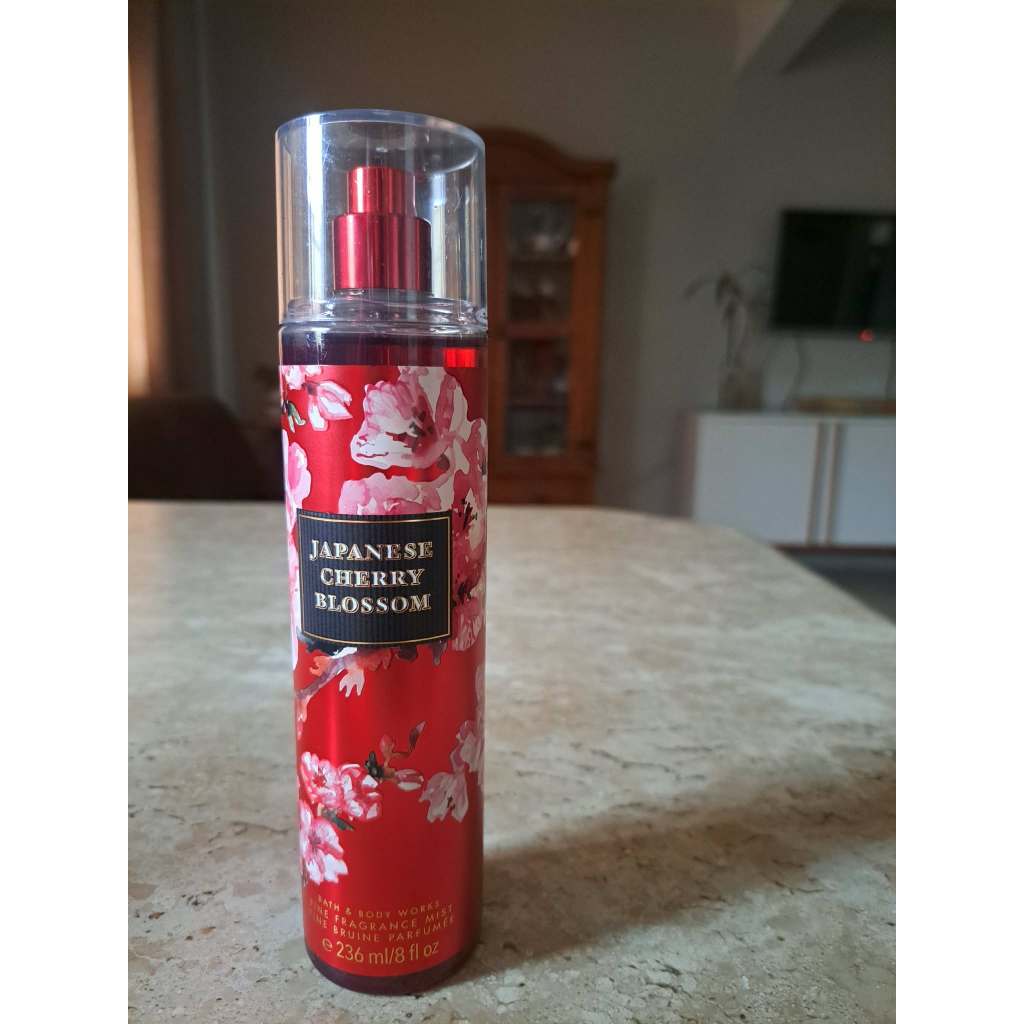 Bath & Body Works Body Splash 236ml  Perfume Corporal Japanese Cherry Blossom - Flor de Cerejeira!