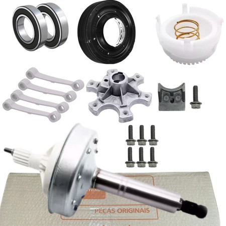 KIT MECANISMO BRASTEMP E CONSUL CWE08 BWK 12 CWH12 COM SUPORTE